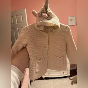 Baby gap unicorn sweater 6-12 months